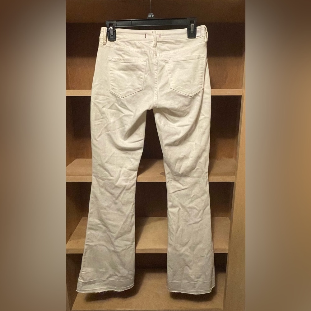 Bell Bottom White Jeans - New